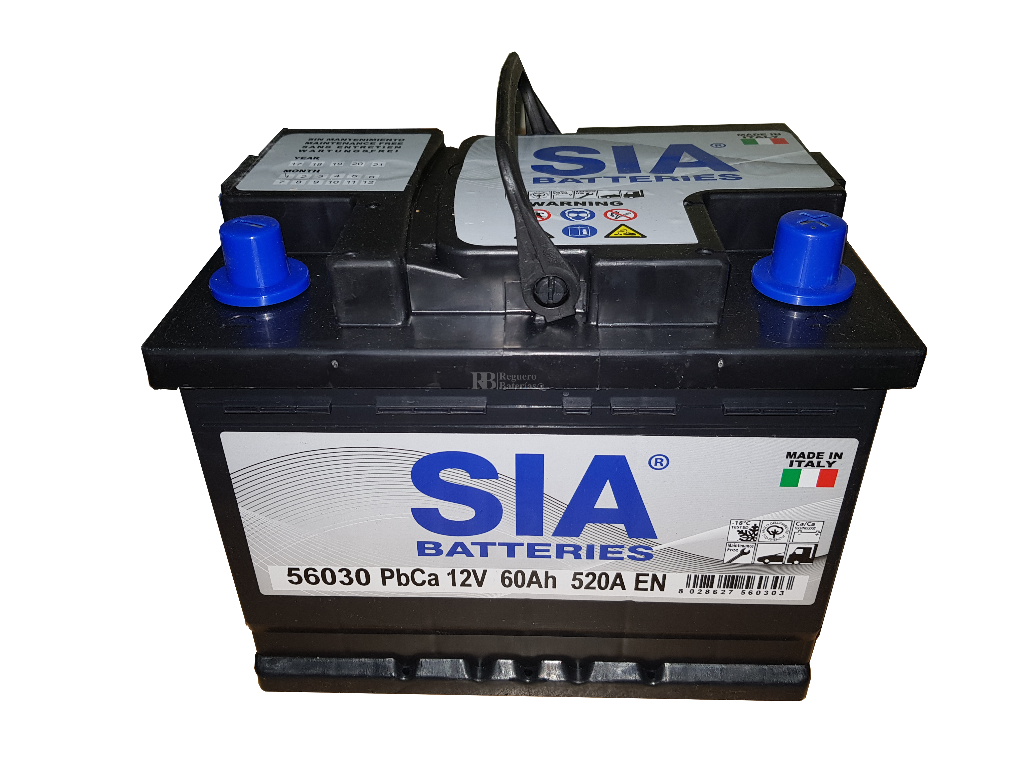 Batería de arranque Voltios Ah EN A SIA BATTERY x x Baterias para todo