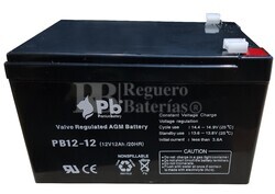 Batera 12 Voltios 12 Amperios Pb12-12 Premium Battery