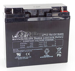 Batería 12 Voltios 18 Amperios Leoch LP12-18