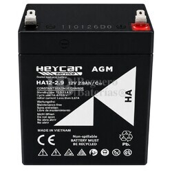 Bater�a 12 Voltios 2.9 Amperios Heycar HA12-2.9