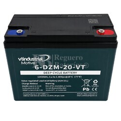 Bater�a 12 Voltios 20 Amperios VT 6-DZM-20-VT