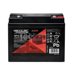 Bater�a Heycar HP12-22 | 12 Voltios 22 Amperios Alta Potencia