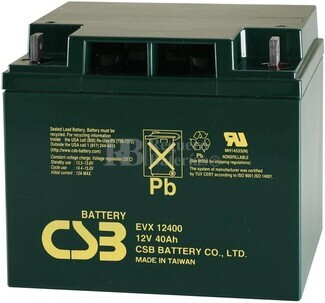 Batería 12 Voltios 40 Amperios CSB EVX12400