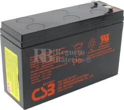Batera HR1224WF2F1 12 Voltios 6.5 Amperios