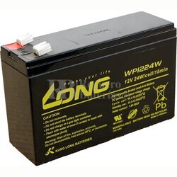 Batería 12 Voltios 6,5 Amperios Long WP1224W