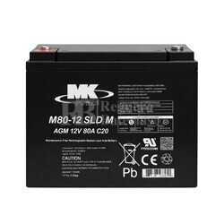 Bater�a MK M80-12 SLDM | 12 Voltios 80 Amperios