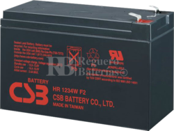 Batera 12 Voltios 9 Amperios Csb HR1234 WF2