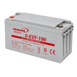 Bater�a 12V 190Ah Ciclo Profundo para Instalaciones Solares 6-EVF-190