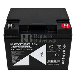 Bater�a 12V 50Ah HEYCAR HA12-50G EV VRLA Ciclo Profundo
