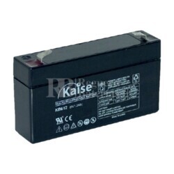 Batería 6 Voltios 1,2 Amperios Kaise KB612