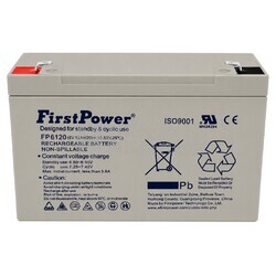 Bater�a 6 Voltios 12 Amperios AGM FP6120 First Power