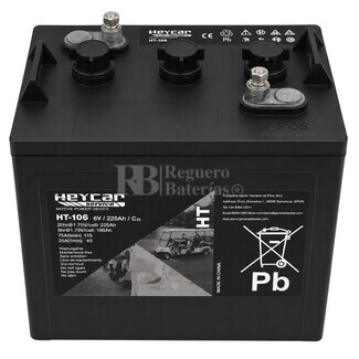 Bater�a 6 Voltios 225 Amperios Ciclo Profundo Heycar HT6-225