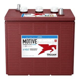 Bater�a 6 Voltios 261 Amperios Trojan J250G