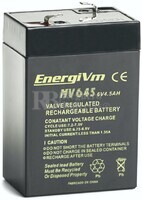 Batería 6 Voltios 4.5 Amperios Energivm MV645