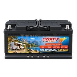 Bater�a Autocaravana 100 Amperios | 12V AGM Ozonyx OZX100AGM
