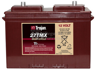 Bateria apilador 12 Voltios 117 Amperios Trojan 27TMX