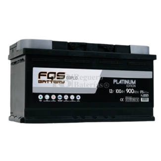 Batera Arranque 12 Voltios 100 Amperios FQS100PL.0 - Platinum Edition