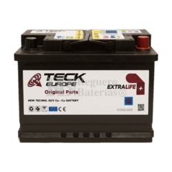 Batera arranque 12 Voltios 95 Amperios Teck Europe TEX9300  + Derecha