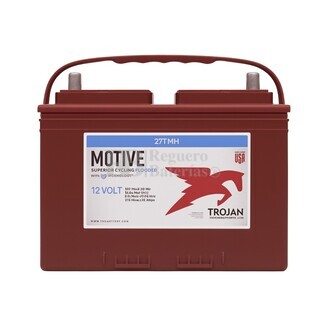 Bateria Barredora 12 Voltios 128 Amperios Trojan 27TMH