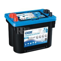 Bateria caravana arranque y servicio 12V 50Ah/750CCA Exide Dual EP450