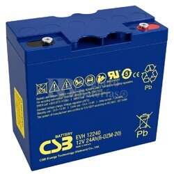 Bater�a Carrito de Golf 12 Voltios 24 Amperios CSB EVH12240