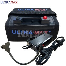 Batería Litio Carro de Golf 18 Amperios Ultramax 1812G