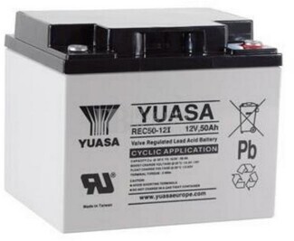 Batera 12 Voltios 50 Amperios Yuasa REC50-12
