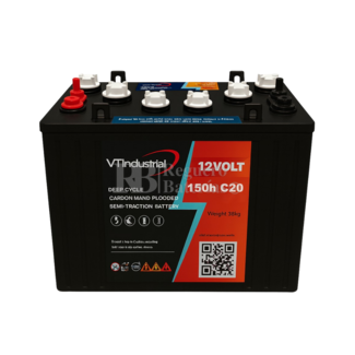Batera 12 Voltios 150 Amperios VT MOTIVE |Energa Inagotable para Paneles Solares, UPS y Telecomunicaciones