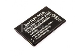 Batera para Galaxy Note 3 Neo, SM-N7505, para telefonos SAMSUNG Li-ion, 3,8V, 3100mAh, 11,8Wh 