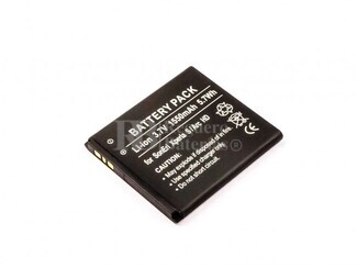 Bateria XPERIA S, Arc HD, Li-ion, para telefonos Sony Ericsson 3,7V, 1550mAh, 5,7Wh