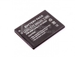 Bateria, Corby II, GT-S5220, para telefonos Samsung, Li-ion, 3,7V, 900mAh, 3,3Wh