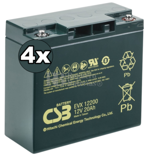 Batera CSB EVX12200 12V 20A Caja 4Ud