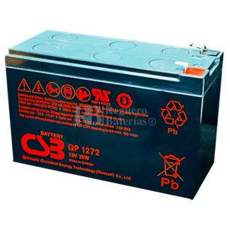 Batera CSB GP1272 F1 12 Voltios 7.2 Amperios