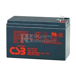 Batera Csb GP1272 F2 12 Voltios 7,2 Amperios