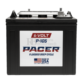 Batera de Ciclo Profundo Pacer P-105 6 V 220 Ah