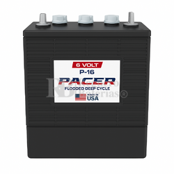 Batera 6 Voltios 370 Amperios Trojan Pacer L16 P-16 Ciclo Profundo
