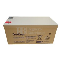 Batera de Gel 12 Voltios 300 Amperios LFP12300D First Power