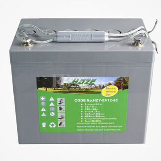 Batera Gel 12 Voltios 80 Amperios Haze EV12-80