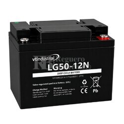 Bateria de Gel LG50-12 12 Voltios 50 Amperios VT