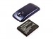 Batera EB-FIM7FLU de larga duracin con carcasa color azul para Samsung Galaxy S3 Mini