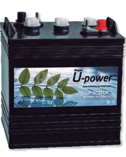 Batera de Traccin  6 Voltios 250 Amperios U-power UP-GC2TOP 