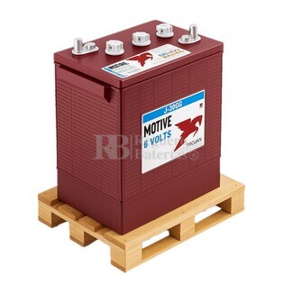 Batera elevador 6 Voltios 315A C20 350A C100 Amperios Trojan J305G-AC 