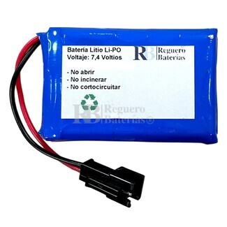 Bater�a Escanciador 7,4 Voltios 1.050 mAh