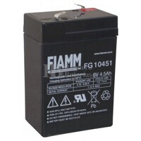 Batería 6 Voltios 4,5 Amperios FIAMM FG10451