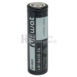 Batería Fullwat LIR18650-26 Li-Ion 2.600 mah
