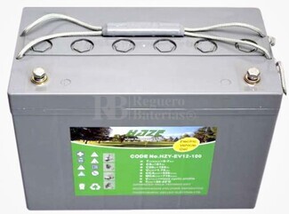 Batera Gel 12 Voltios 100 Amperios Haze EV12-100