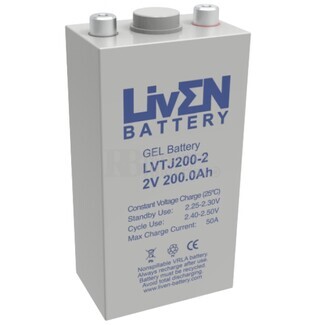Bateria Gel Estacionaria 2 Voltios 200 Amperios LVTJ200-2