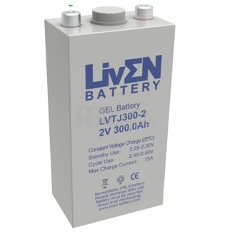 Bateria Gel Estacionaria 2 Voltios 300 Amperios LVTJ300-2