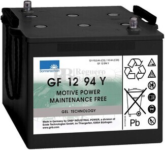 Batería Gel Sonnenschein Dryfit GF12094Y 12V 110A