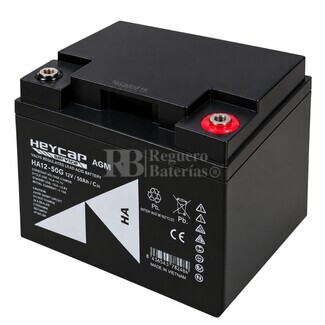 Bater�a HEYCAR HA12-50G 12V 50Ah para Equipos Industriales